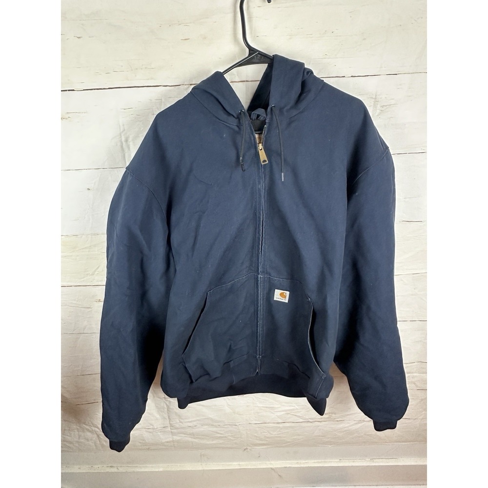 125 Years Of Carhartt J131 DNY Active Hooded‎ Jacket, Navy Blue, XL Tall 2014